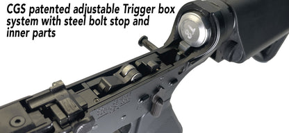 Colt x EMG M4 10.5 Gas Blowback Rifle by Cyma CGS (MWS - Daniel Defense Rail - COLT.1001)