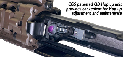 Colt x EMG M4 10.5 Gas Blowback Rifle by Cyma CGS (MWS - Daniel Defense Rail - COLT.1001)