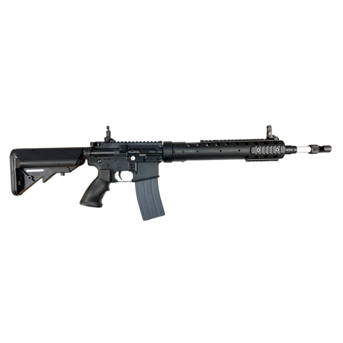 Colt x EMG MK12 MOD H Gas Blowback Rifle by Cyma CGS (MWS - Black - COLT.1008-13.5)