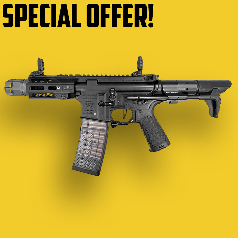 Strike Industries x EMG 4 AR Strike Oppressor M4 Short Barrel Gas Blowback by Cyma (MWS - SI.1301 BK)