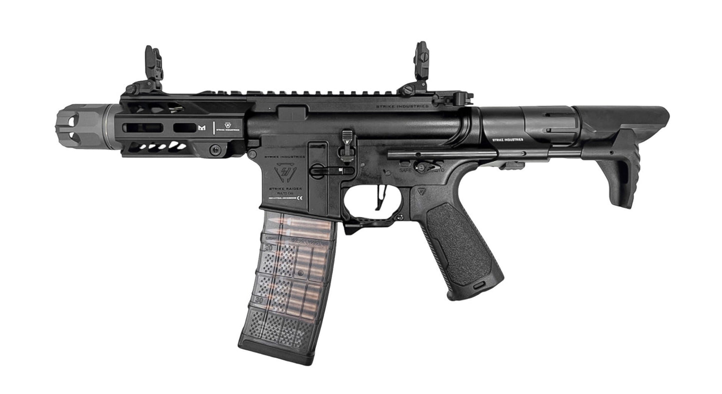 Strike Industries x EMG 4 AR Strike Oppressor M4 Short Barrel Gas Blowback by Cyma (MWS - SI.1301 BK)