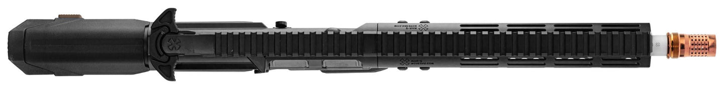 EMG Noveske N4 Ghetto Blaster 10.5 MWS Gen 3 Gas Blowback M4 by Double Eagle (Black - G102)