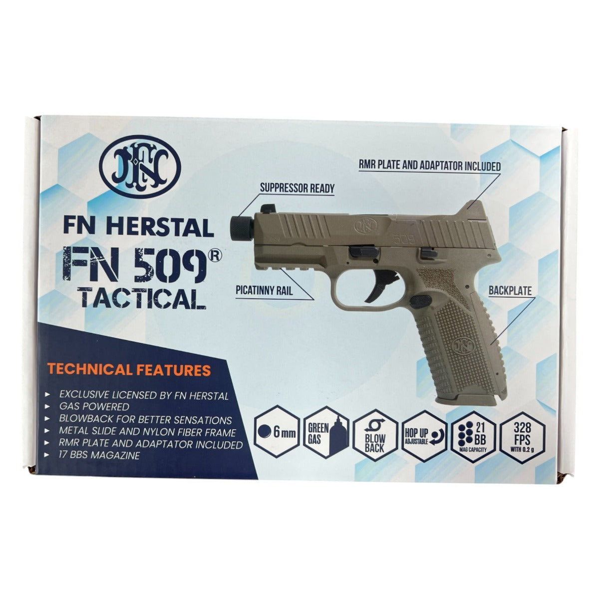 FN Herstal x EMG FN509 GBBP (C006 BK)