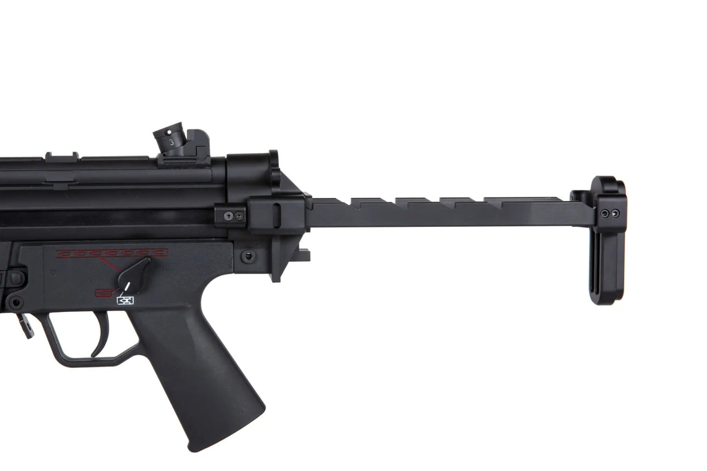 Golden Eagle Swat M-LOK AEG (QD Spring - Black - 6859)