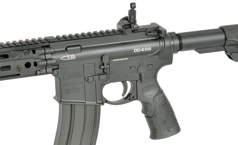 Golden Eagle x EMG DD4 RIII GBBR 16 (Black - MC6585M)