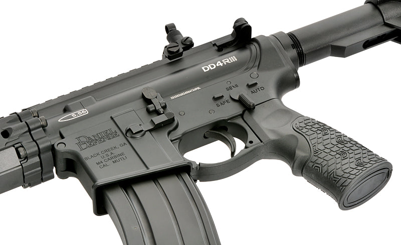 Golden Eagle x EMG DD4 RIII GBBR 16 (Black - MC6585M)
