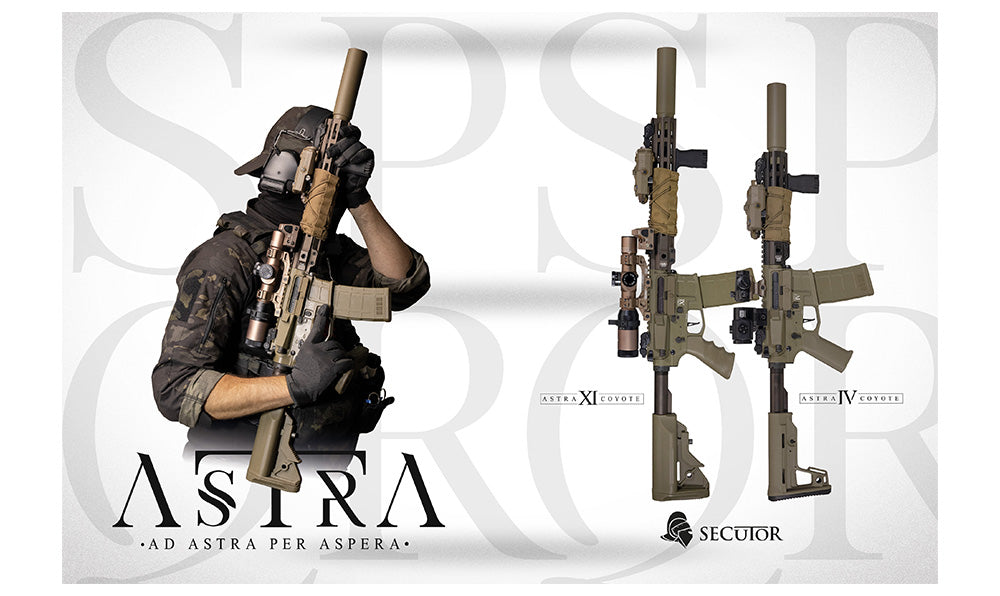 Secutor ASTRA XI Shadow AEG (M-Lok - Tan)