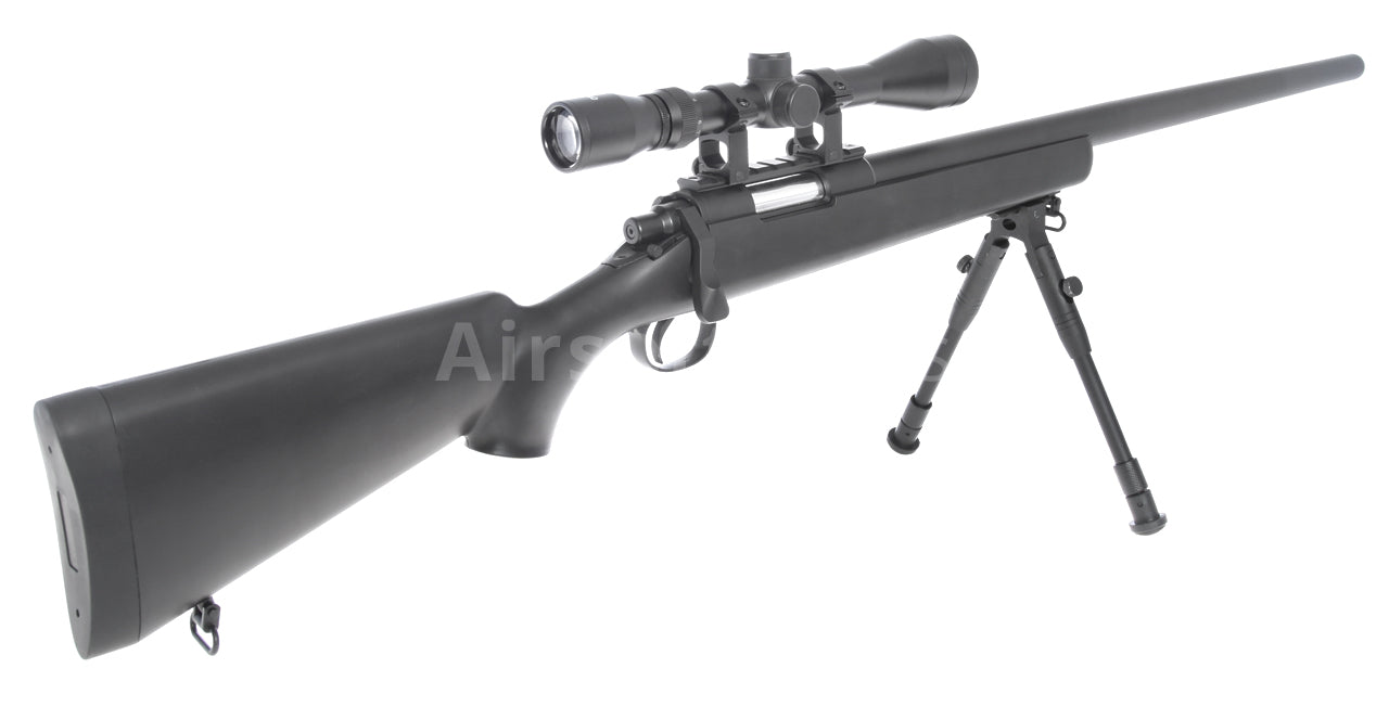 Well MB03 VSR10 Spring Sniper Rifle Bundle with Upgraded Steel Parts