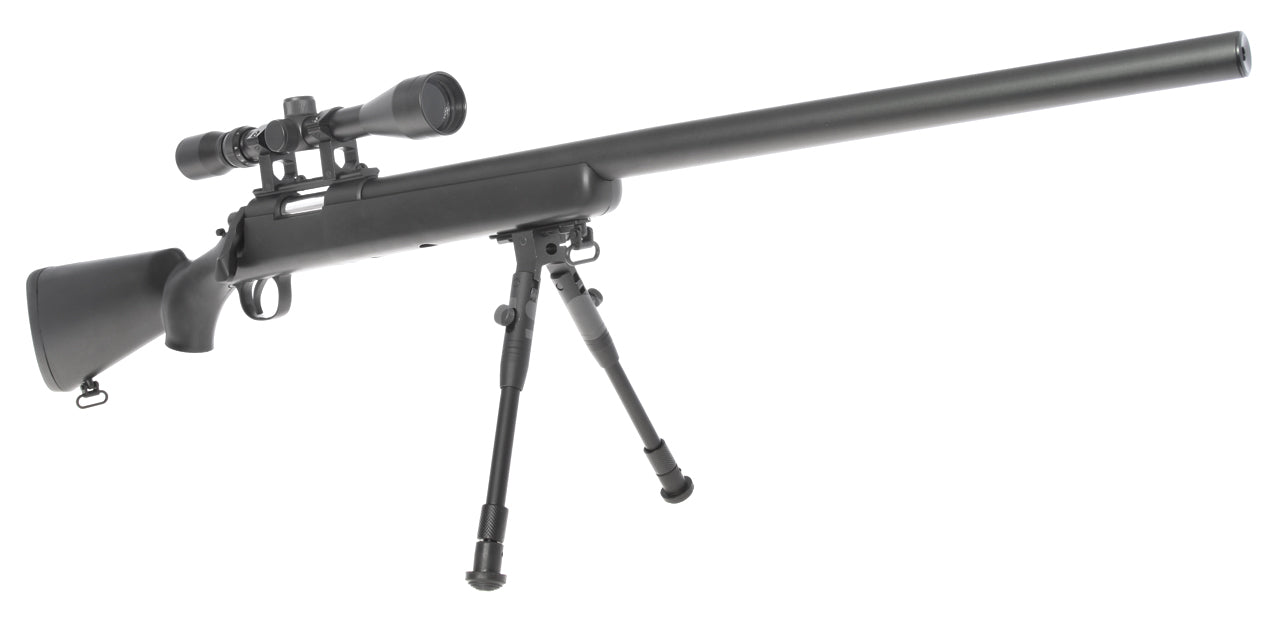 Well MB03 VSR10 Spring Sniper Rifle Bundle with Upgraded Steel Parts