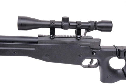 Well MB08 L96 Folding Spring Sniper Rifle Bundle with Upgraded Steel Parts