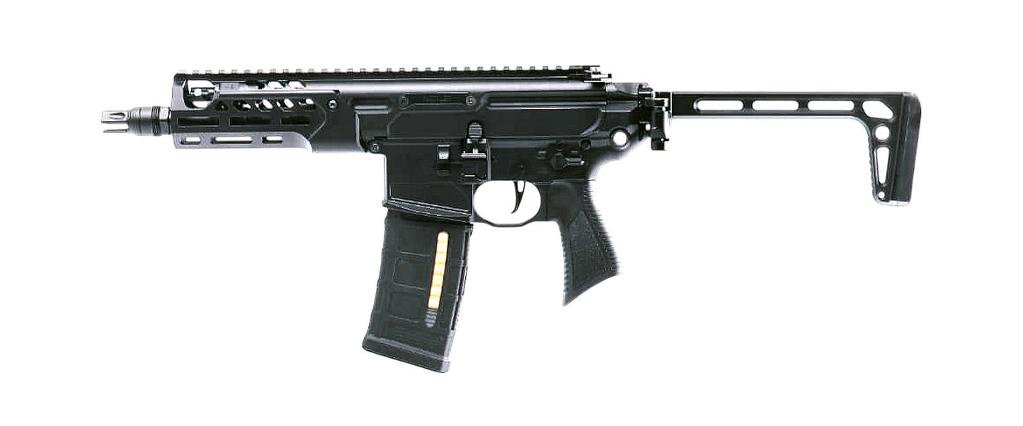 Salvo Precision MCX Rattler LT 6.75" (MWS GBBR - G104-3C - Black)