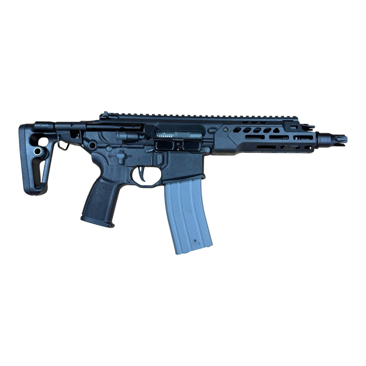 Well PRO MCX SBR Gas Blow Back Rifle (Polymer - MWS Compatible - WG10-7P)