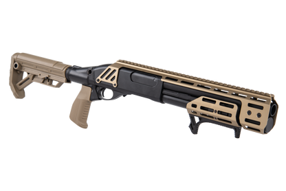 Golden Eagle M870 Tri-Shot Gas Pump Action Shotgun (Tan - AT8905T)