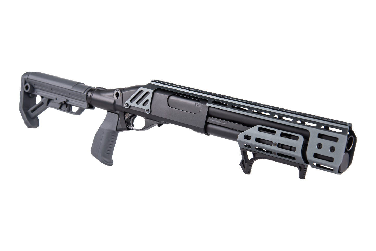 Golden Eagle M870 Tri-Shot Gas Pump Action Shotgun (Grey - AT8905T)