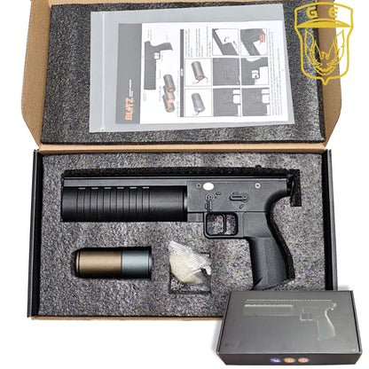 Golden Eagle Alpha Tactical Blitz Quick Ejecting Grenade Launcher (Black - AT-GLG-02)