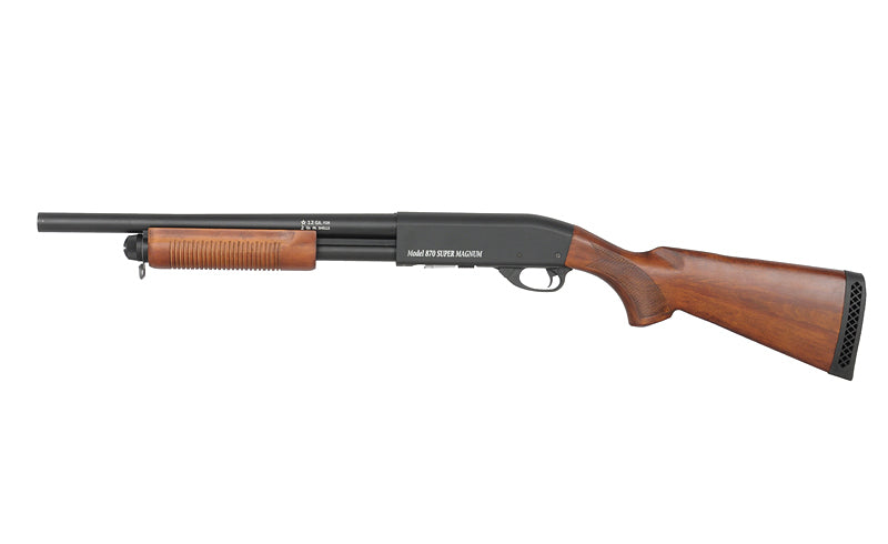 S&T M870 Spring Shotgun Real Wood (STSPG07S)