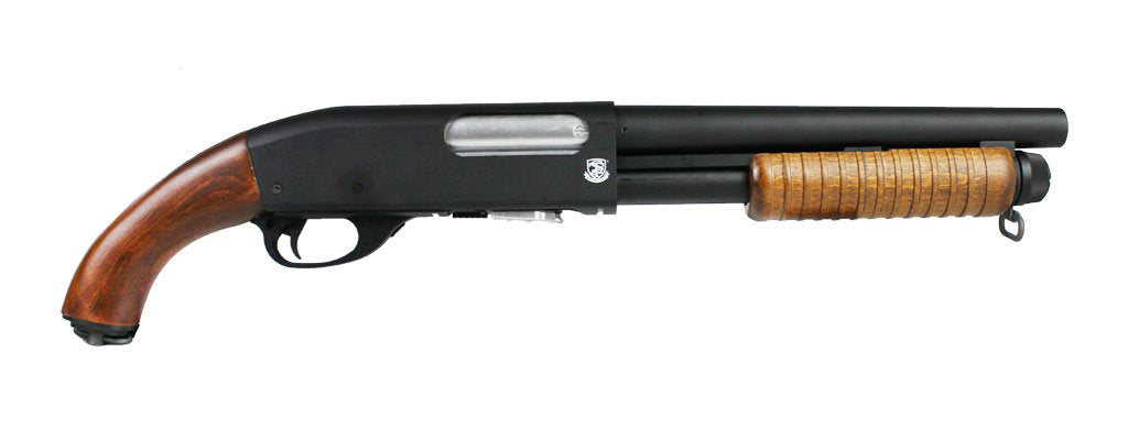 S&T M870 Shotgun Short Barrel (Faux Wood - STSPG08FWS)