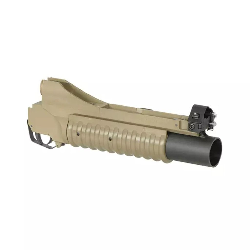 S&T M203 Short Grenade Launcher (Metal - Tan - STGLM203MSDE)