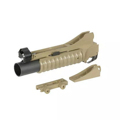 S&T M203 Short Grenade Launcher (Metal - Tan - STGLM203MSDE)