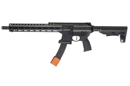 Stratos X MPX-K JW3 Style Gas Blowback Rifle (Faux Carbon Fibre - STR-MX-06 - VFC Compatible - Short - 14.5)