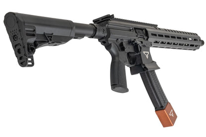 Stratos X MPX-K JW3 Style Gas Blowback Rifle (Faux Carbon Fibre - STR-MX-06 - VFC Compatible - Short - 14.5)