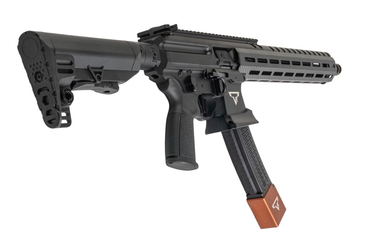 Stratos X MPX-K JW3 Style Gas Blowback Rifle (Faux Carbon Fibre - STR-MX-06 - VFC Compatible - Short - 14.5)