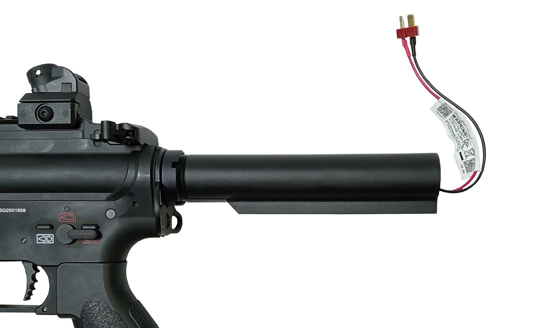 Saigo Defense Shogun AEG MK1 Airsoft Rifle with Gate ASTER II Bluetooth (Black Bundle)