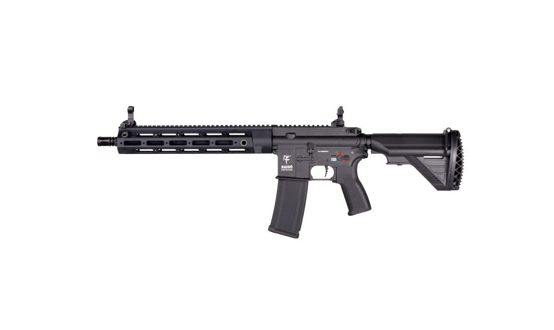 Saigo Defense Shogun AEG MK2 with Gate ASTER II Bluetooth (Black - Inc. Lipo Battery and Charger)