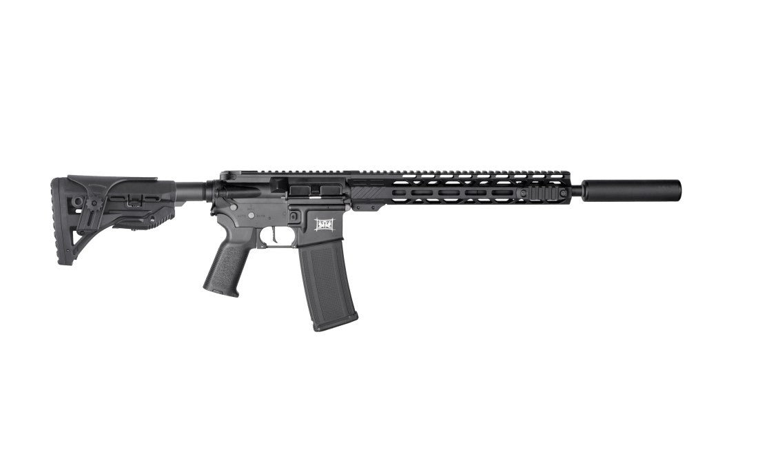 Saigo Defense BUSHIDO MEIYO DMR2 AEG (Black - Inc. Lipo Battery and Charger)
