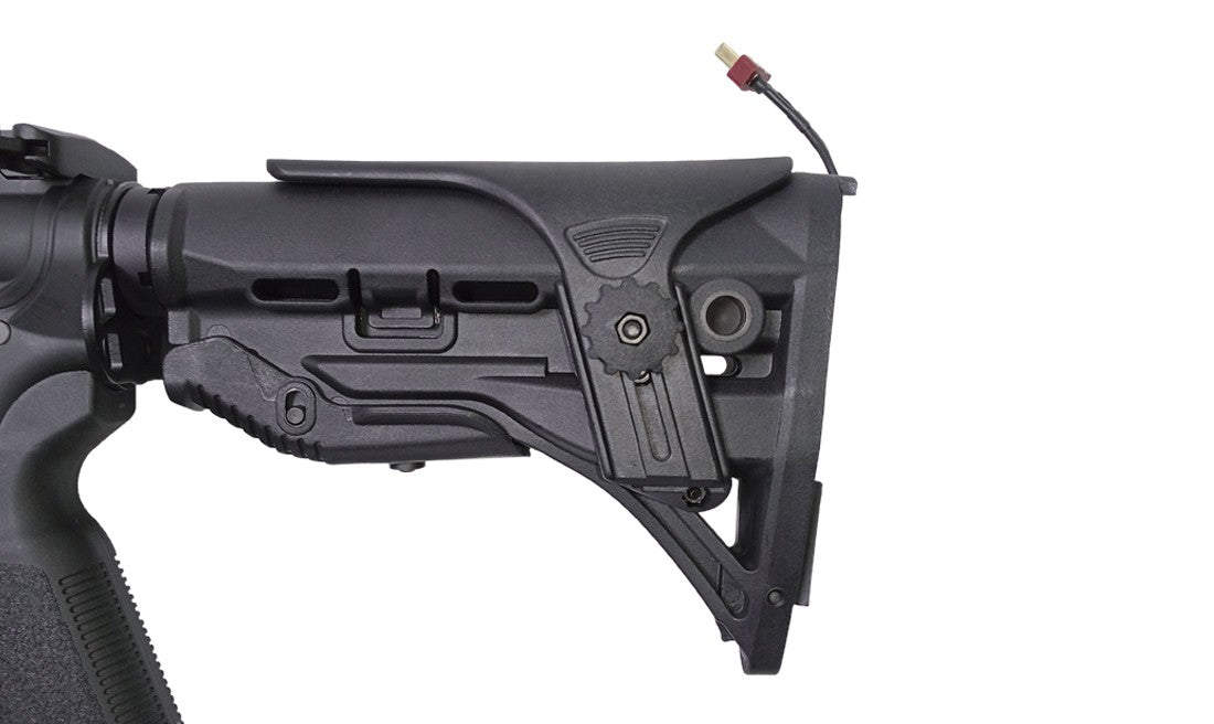 Saigo Defense BUSHIDO MEIYO DMR2 AEG (Black - Inc. Lipo Battery and Charger)