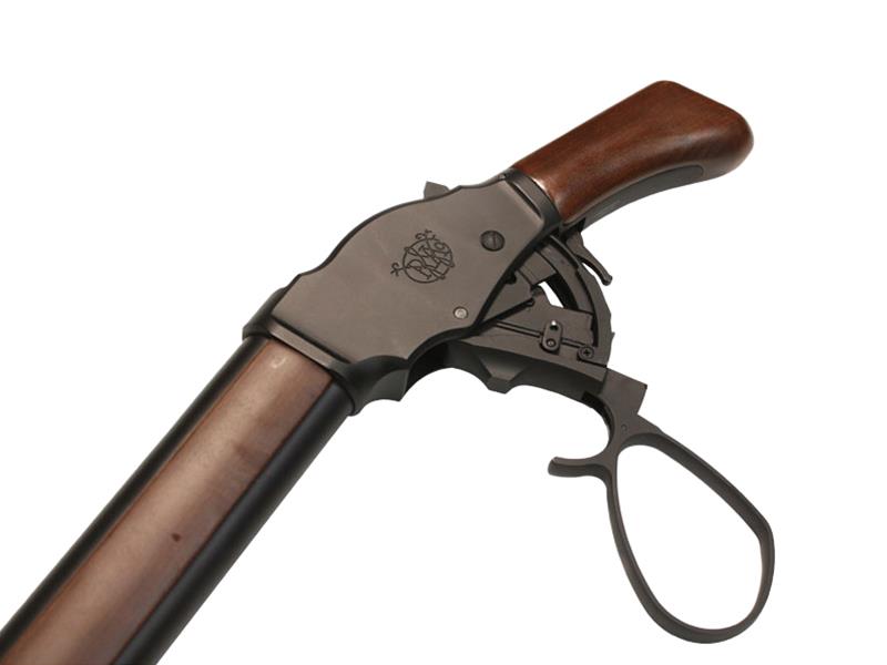 S&T M1887 Gas Shell Ejecting Shot Gun (S - Real Wood - Wide Lever - STGS07SW)