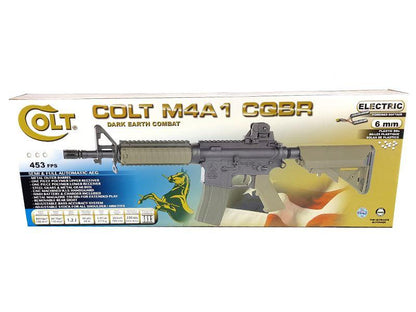 Colt M4 CQB-R Dual Tone Tan AEG (With Battery and Charger - Cybergun - 180834)