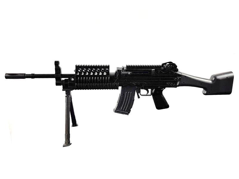 Golden Hawk M249 Rifle with Bipod (95cm Length - Black)