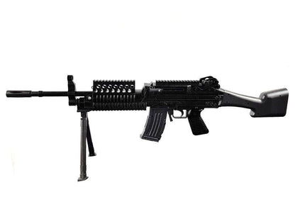 Golden Hawk M249 Rifle with Bipod (95cm Length - Black)