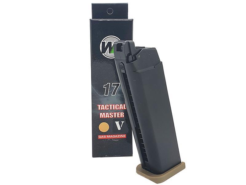 WE 17 Series Gen 5 Gas Magazine (25 Rounds - Tan)