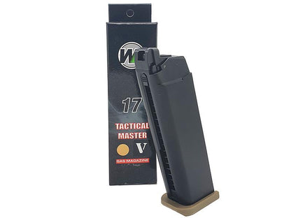 WE 17 Series Gen 5 Gas Magazine (25 Rounds - Tan)