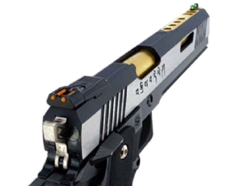 WE Custom Hi-Capa IREX GBB (6 Inch - Gold)