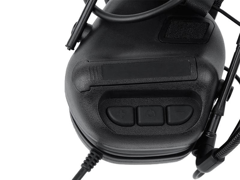 Big Foot Fifth Generation Sound Pickup and Noise Reduction Headset Simulator (Helmet Wearing - Black)