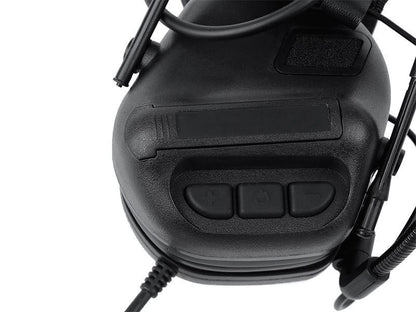 Big Foot Fifth Generation Sound Pickup and Noise Reduction Headset Simulator (Helmet Wearing - Black)