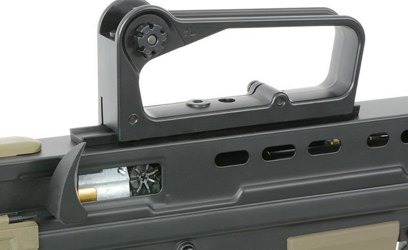 ICS L85A2 SA80 AEG Rifle - Black - GEN.2 FET System/QD Spring (Standard - ICS-85NU)