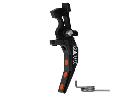 Maxx Model CNC Aluminum Advanced Speed Trigger (Style C) (Black)