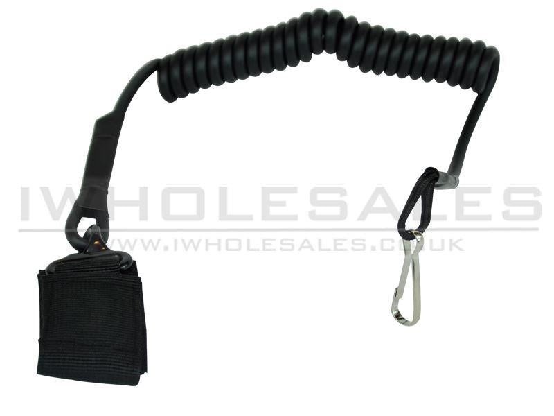 ACM Pistol Retention Lanyard (Black)