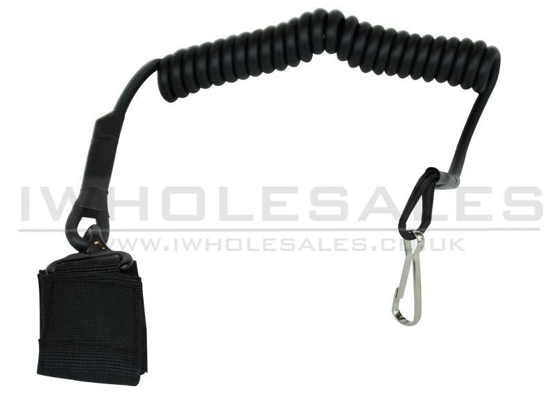 ACM Pistol Retention Lanyard (Black)