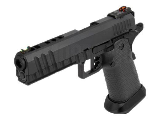 Armorer Works Custom Black Ace Hi-Capa GBBP (Full Black Slide - Black Frame - Black Barrel - AW-HX2003)