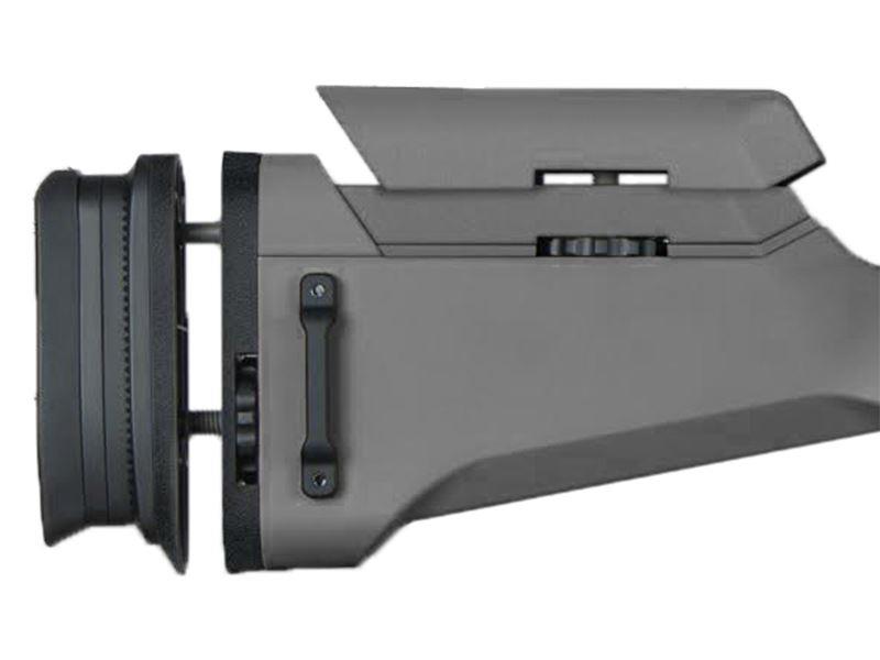 Ares Amoeba Striker Sniper Rifle Tac. Adv. Butt Pad plus Cheek Pad (Black - AS-PAD001-BK)