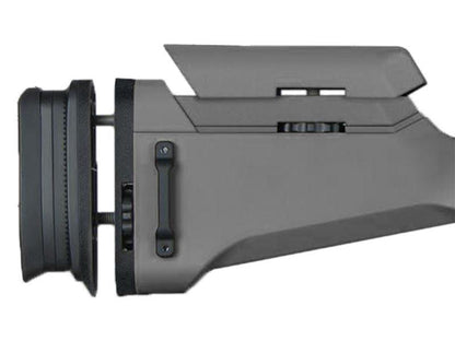 Ares Amoeba Striker Sniper Rifle Tac. Adv. Butt Pad plus Cheek Pad (Black - AS-PAD001-BK)