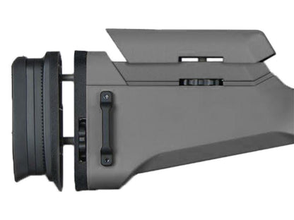 Ares Amoeba Striker Sniper Rifle Tac. Adv. Butt Pad plus Cheek Pad (Black - AS-PAD001-BK)