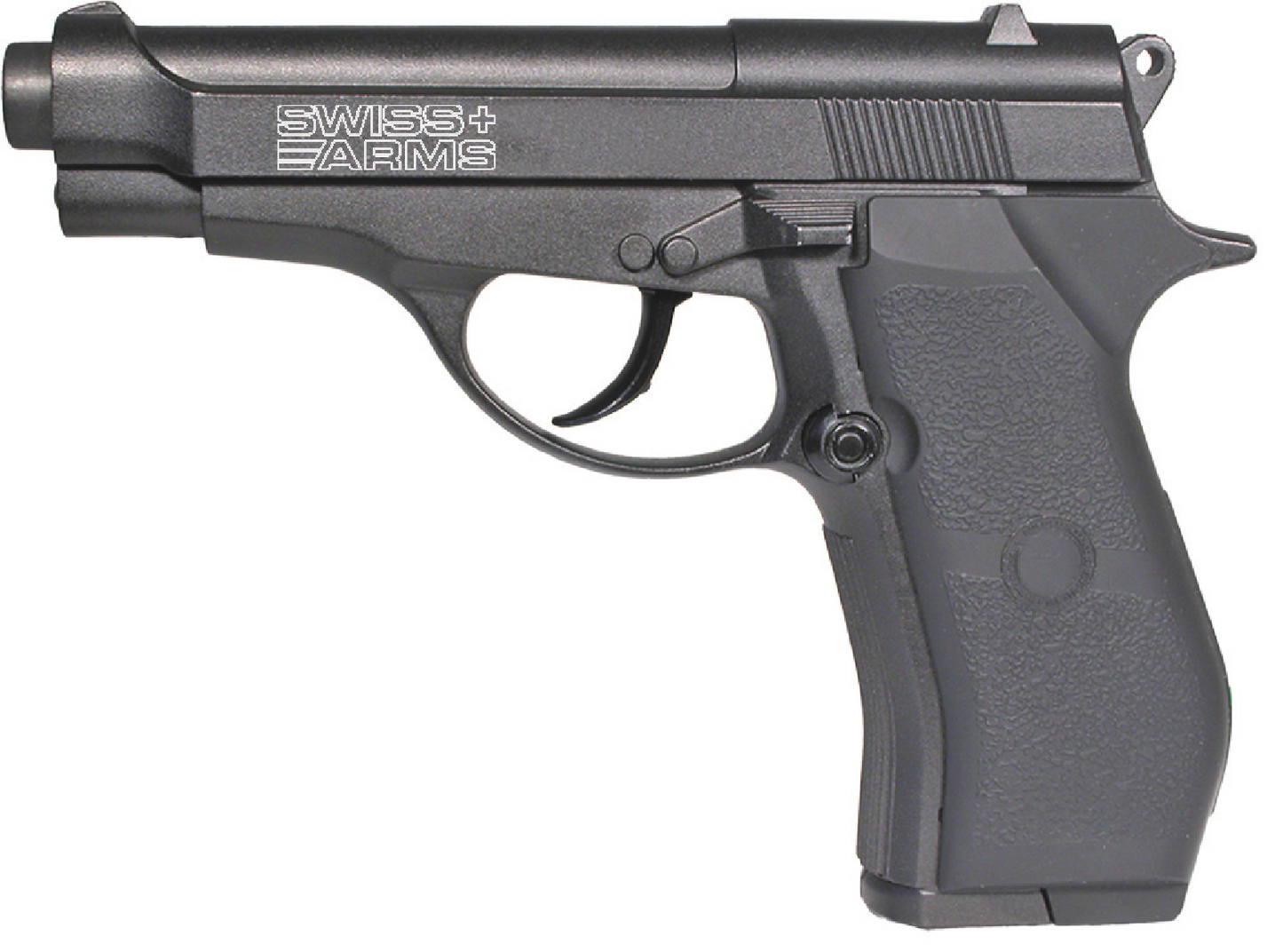 Swiss Arms 4.5mm/.177 P84 Non-Blowback Co2 Pistol (Black - 288707)