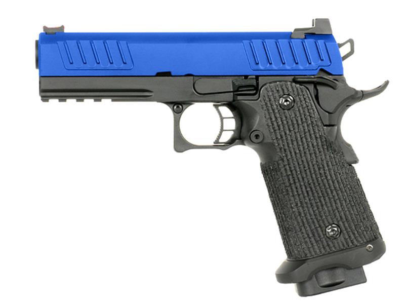 Army Custom 4.3 Hi-Capa Gas Blowback Pistol (R603 - Blue) – iWholesales-uk