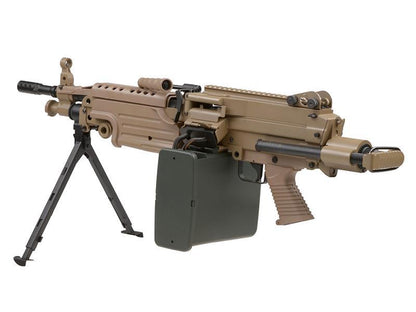 A&K M249 Para with Sound Control Drum Magazine (Tan - AK-M249-PARA-P)